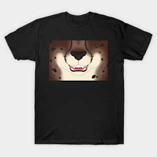 Chocolate Cheetah Face T-Shirt